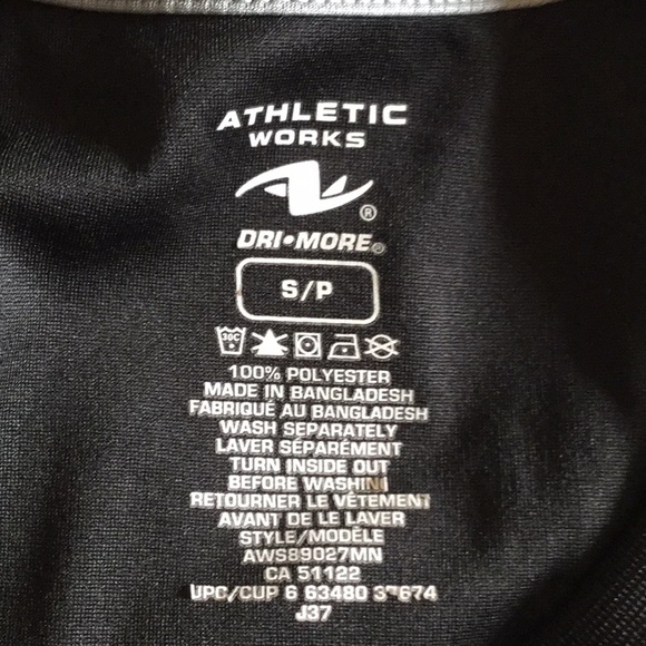 Athletic Works Dri-More Workout Shirt - Picture 3 of 3